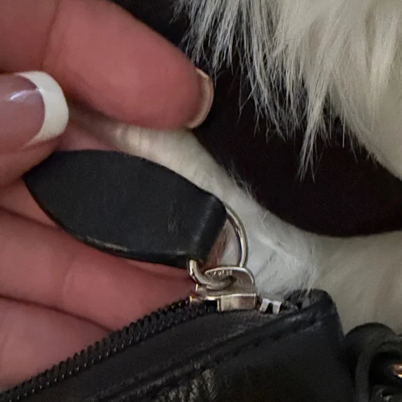 Coach Black Pebbled Leather Crossbody with Front Turn-Lock Pocket - Picture 7 of 9